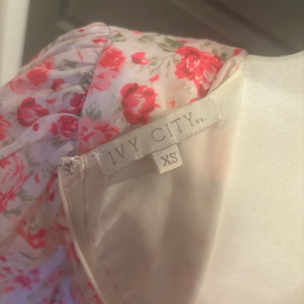Ivy City Co Mi Amor Dress in Pink Floral - Picture 3 of 3